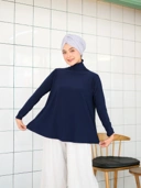 Longsleeves Turtleneck Inner Slim Look BRONWYN