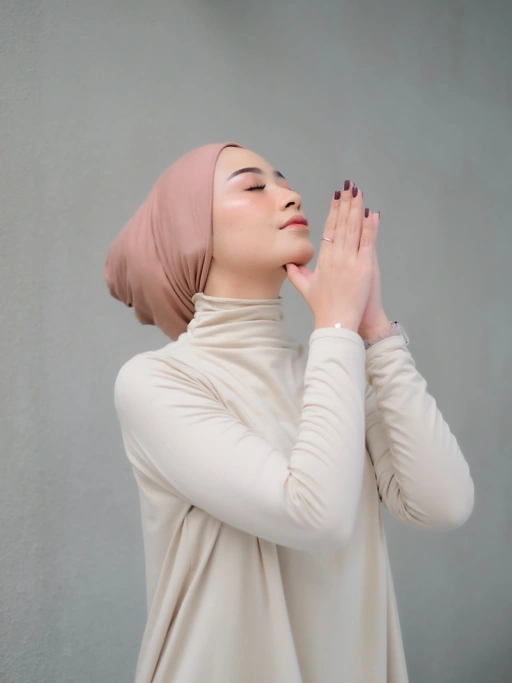 Image of Winonamodest - Shadow Beanie Instant Turban Spandex Rayon