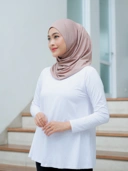 Hijab Olahraga Winonamodest - Reverie Instant Just Run 5.0. Hijab sport untuk lari, sepeda, zumba.