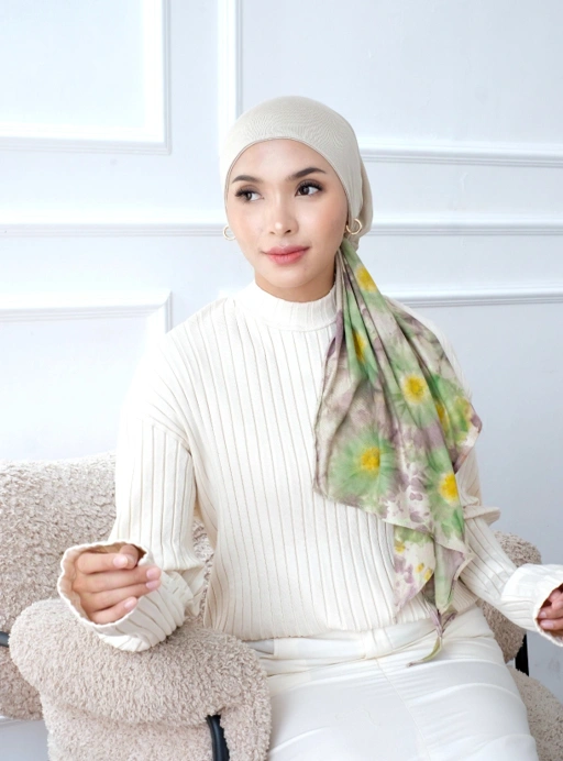 Image of Lowkey Instant Turban Artisan Special Edition - Orchids Series