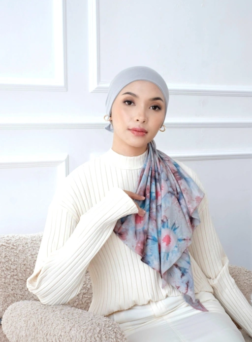 Image of Lowkey Instant Turban Artisan Special Edition - Orchids Series