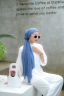 Turban instant Original Winonamodest - Lowkey Queen. Turban simple dewasa untuk pesta untuk travelling