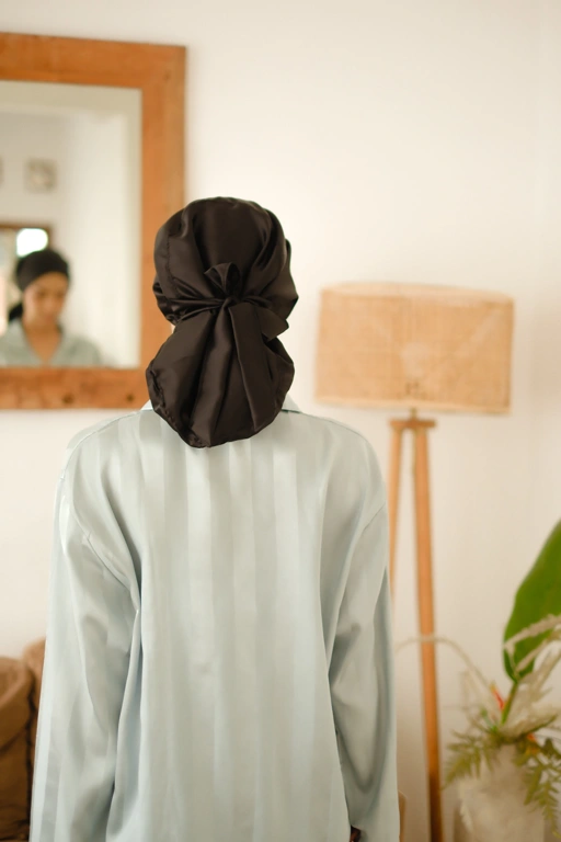 Image of Winonamodest - New Clement Double Sided - Turban Pelindung Rambut Kepala Anti Rontok