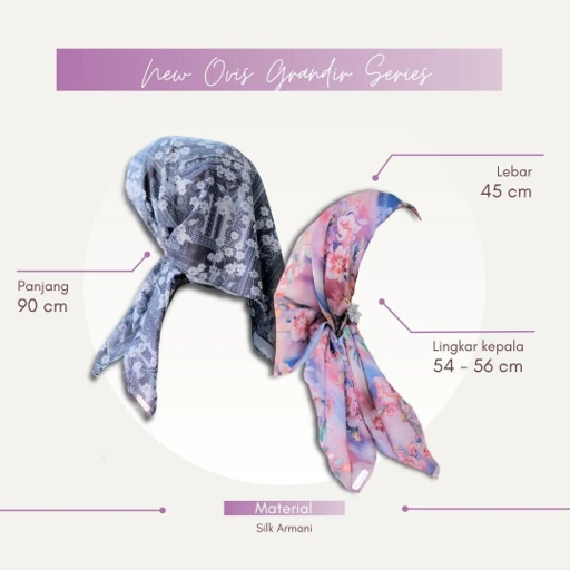 Image of Winonamodest - New Oddinary Vintage Instant Scarf Grandir Series