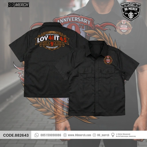Image of KEMEJA WORKSHIRT LOY41IT45  9TH ANNIVERSARY 