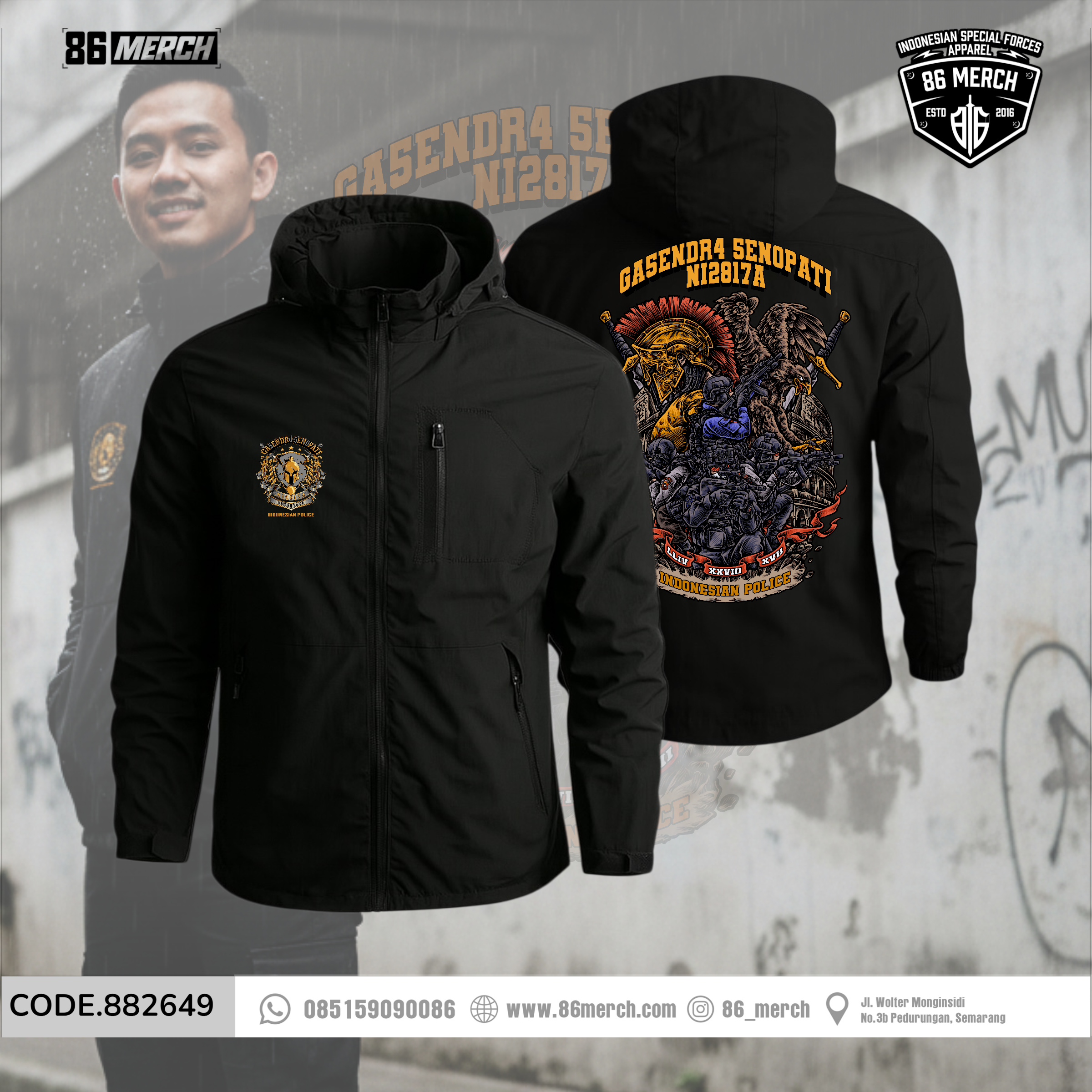 WINDBREAKER GASENDRA FRONTLINE