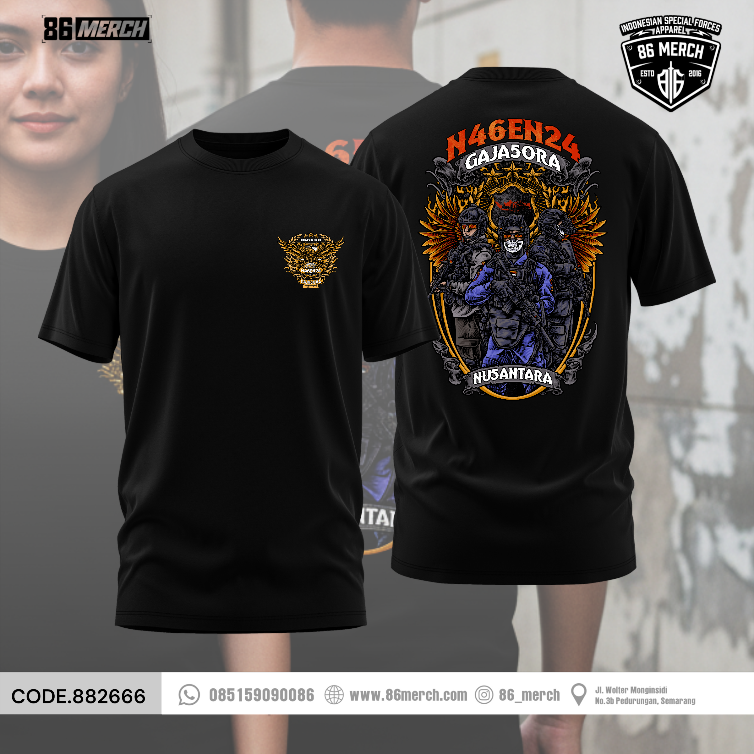 TSHIRT NAGENDRA COMBATLINE