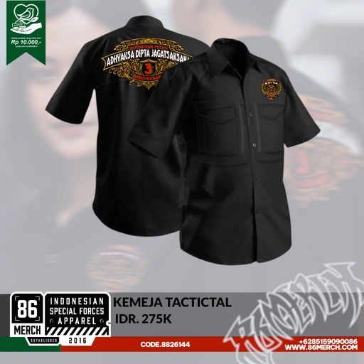 Image of KEMEJA TACTICAL ADHYAKSA DIPTA JAGATSAKSANA  3th ANNIV