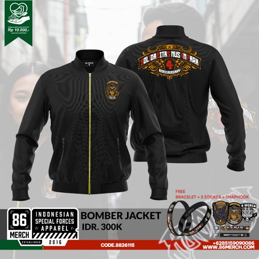 Image of BOMBER SOLIDARITAS 4TH ANNIVERSARY