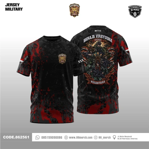 Image of JERSEY O NECK BHRAJA VIRAYUDHA XXXIV – NUSANTARA SERIES