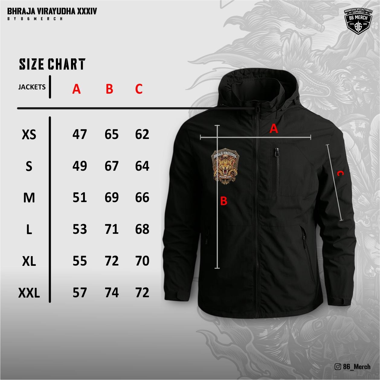 TACTICAL JACKET BHRAJA VIRAYUDHA XXXIV – NUSANTARA SERIES