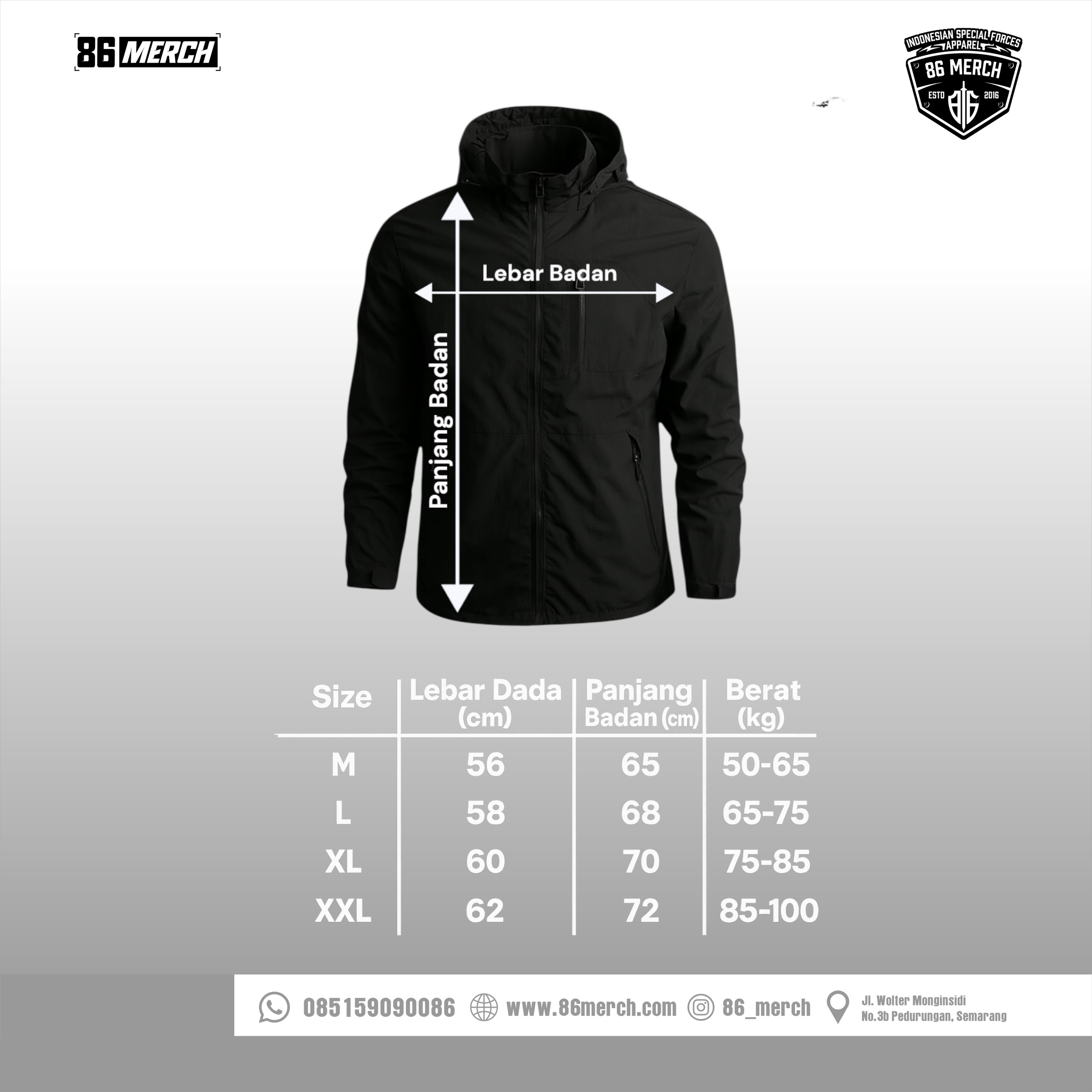 TACTICAL JACKET 54TRIA 5A8DATAMA