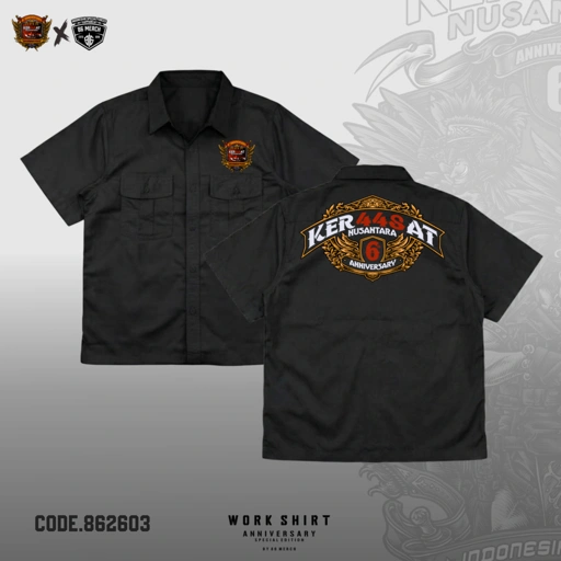 Image of WORKSHIRT KER448AT 6th ANNIVERSARY 862603