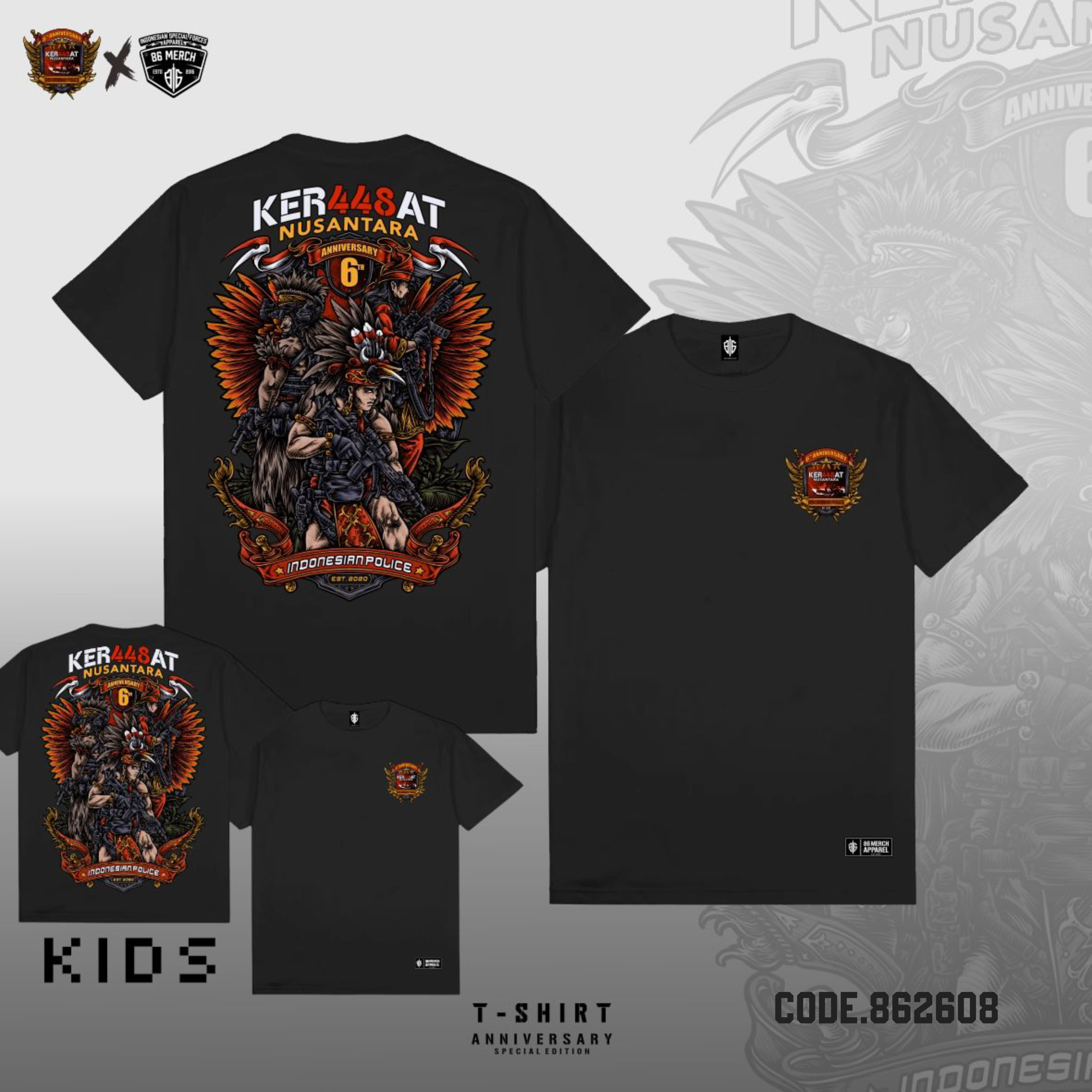 TSHIRT KER448AT 6th ANNIVERSARY - 862608