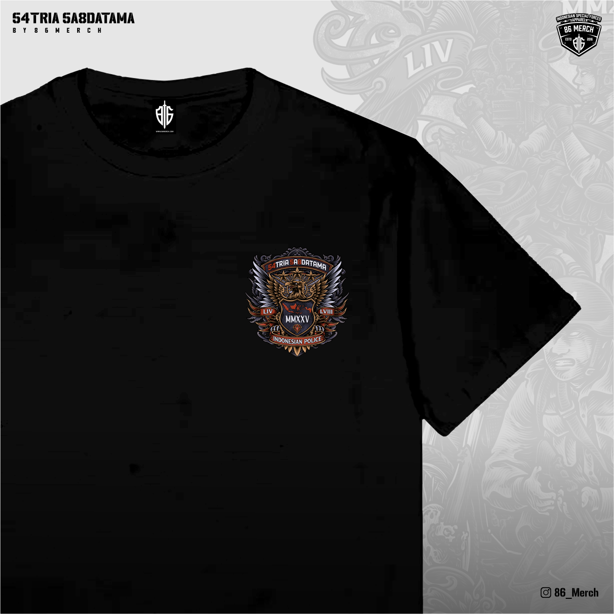 T-SHIRT  54TRIA 5A8DATAMA – NUSANTARA SERIES