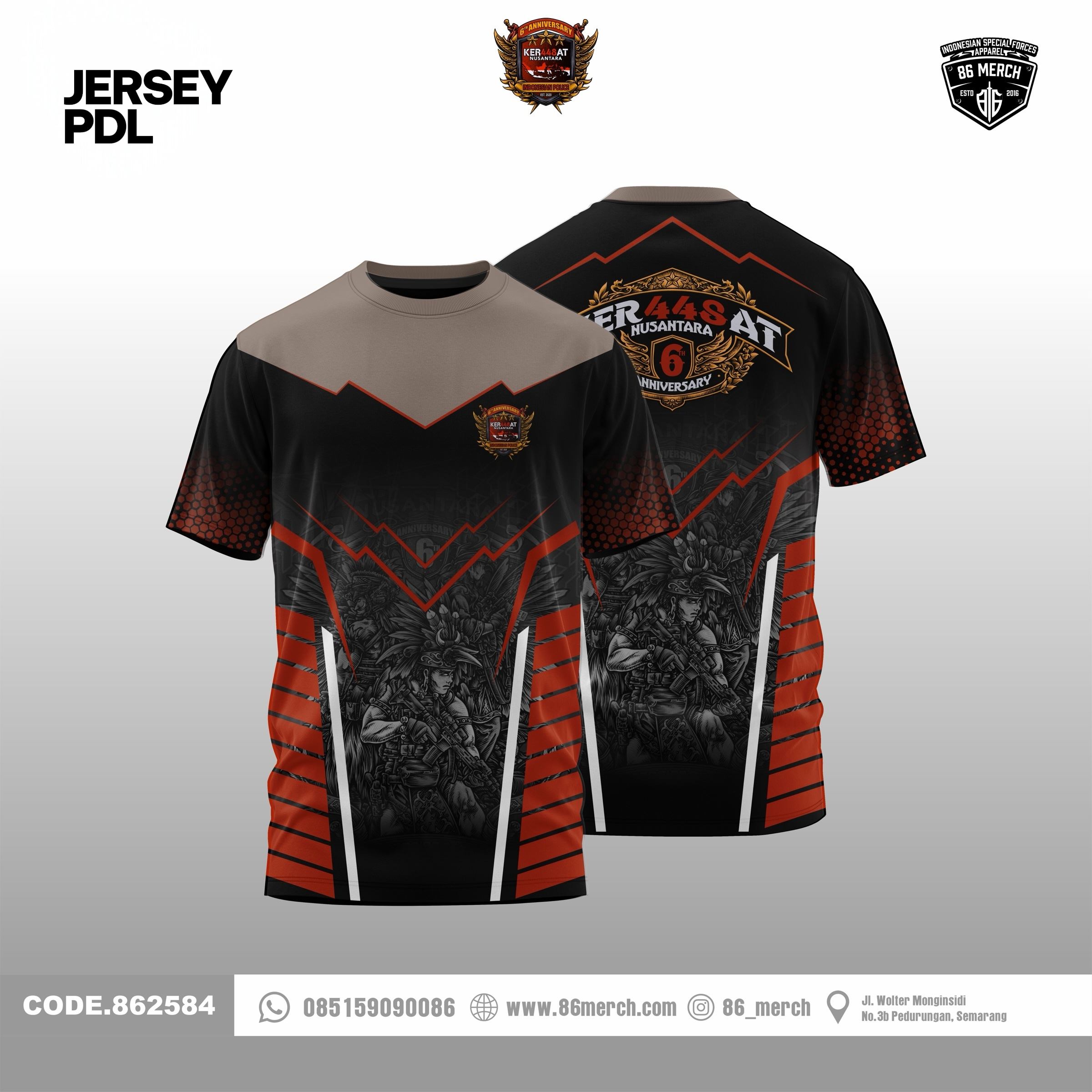 JERSEY PDL KER448AT 6th ANNIVERSARY