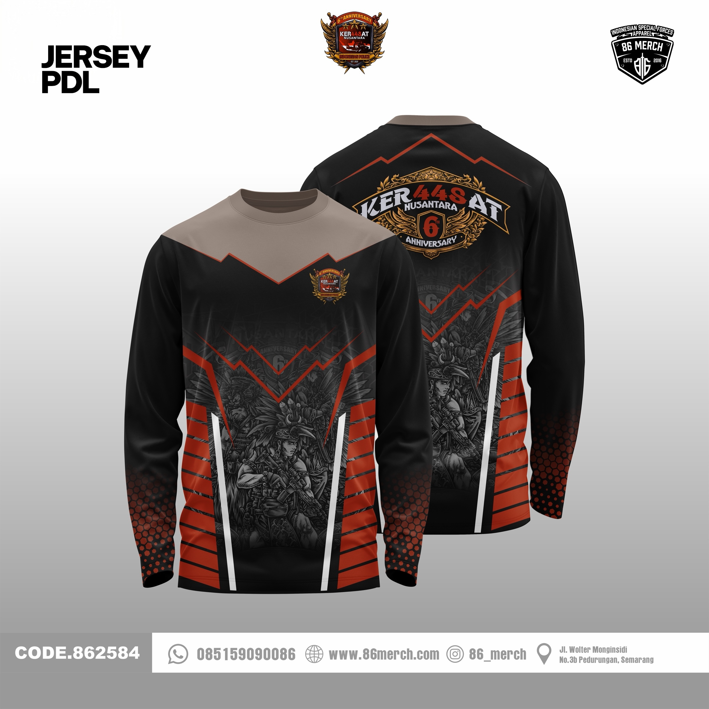 JERSEY PDL KER448AT 6th ANNIVERSARY