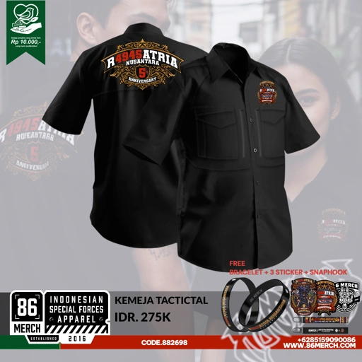 Image of KEMEJA TACTICAL R4945ATRIA 5th ANNIV