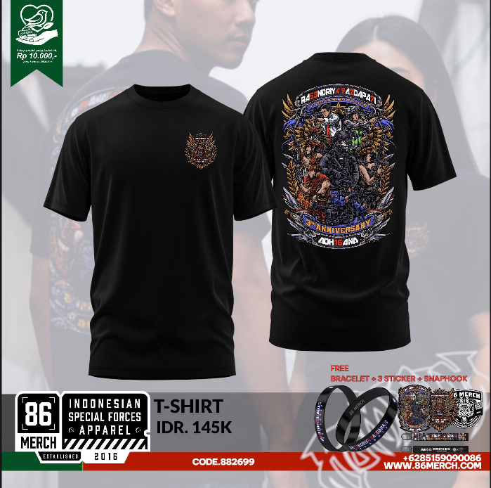 TSHIRT  RA53NDRIY4 9A2DAPA7I ADH16ANA 3TH ANNIVERSARY