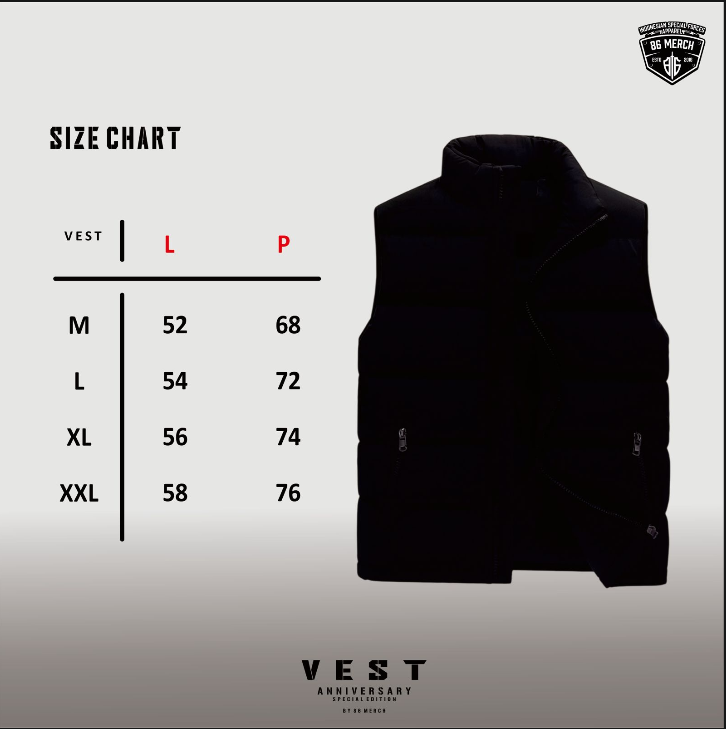VEST (ROMPI) RA53NDRIY4 9A2DAPA7I ADH16ANA 3TH ANNIVERSARY