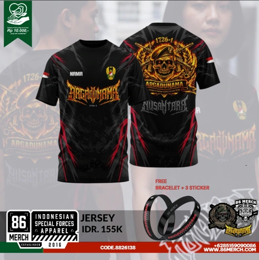 Image of TSHIRT JERSEY ARGADUNAMA NUSANTARA