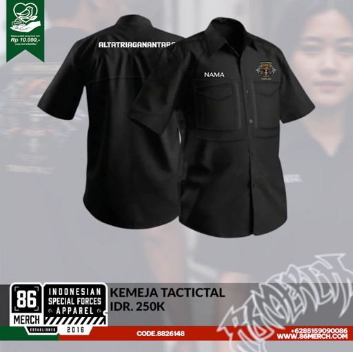 Image of KEMEJA TACTICAL ALTATRIAGANANTARA NUSANTARA