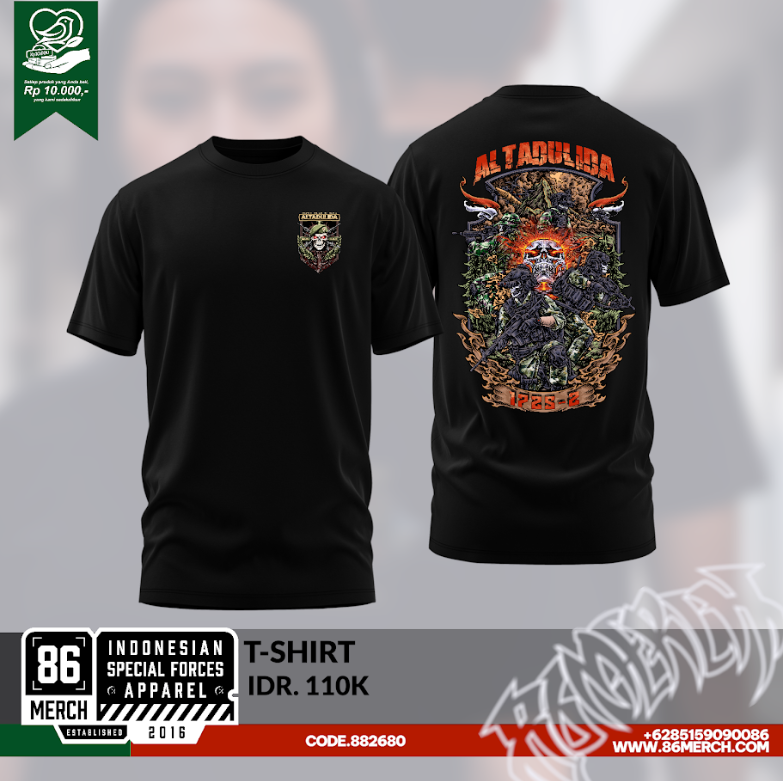 T-SHIRT  ALTADULIDA 1725.2 NEW LOGO 882622P V2