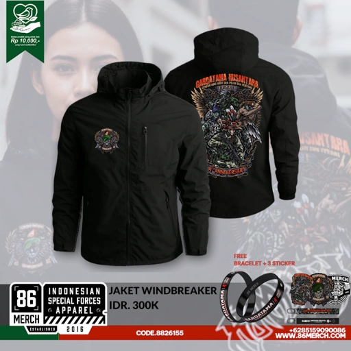 Image of JAKET WINDBREAKER GARDATAMA NUSANTARA 4th ANNIVERSARY 