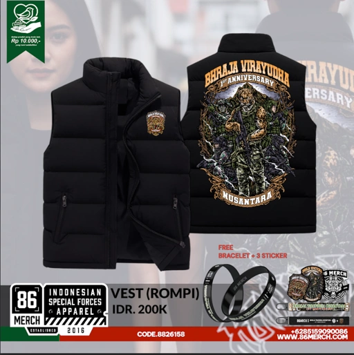 Image of VEST (ROMPI) BHRAJA VIRAYUDHA 1st ANNIVERSARY