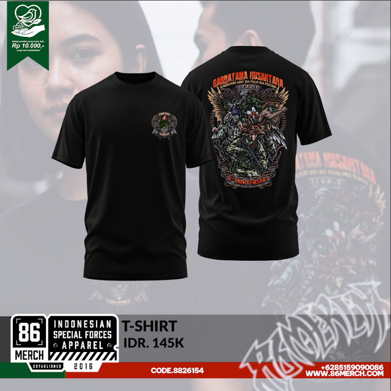 TSHIRT GARDATAMA NUSANTARA 4th ANNIVERSARY