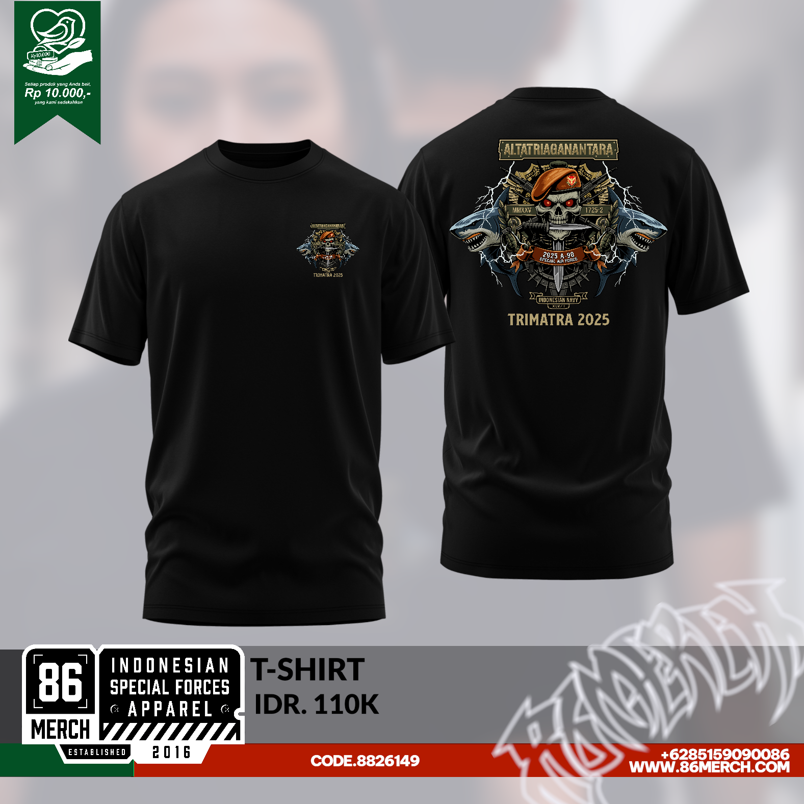 T-SHIRT ALTATRIAGANANTARA NUSANTARA
