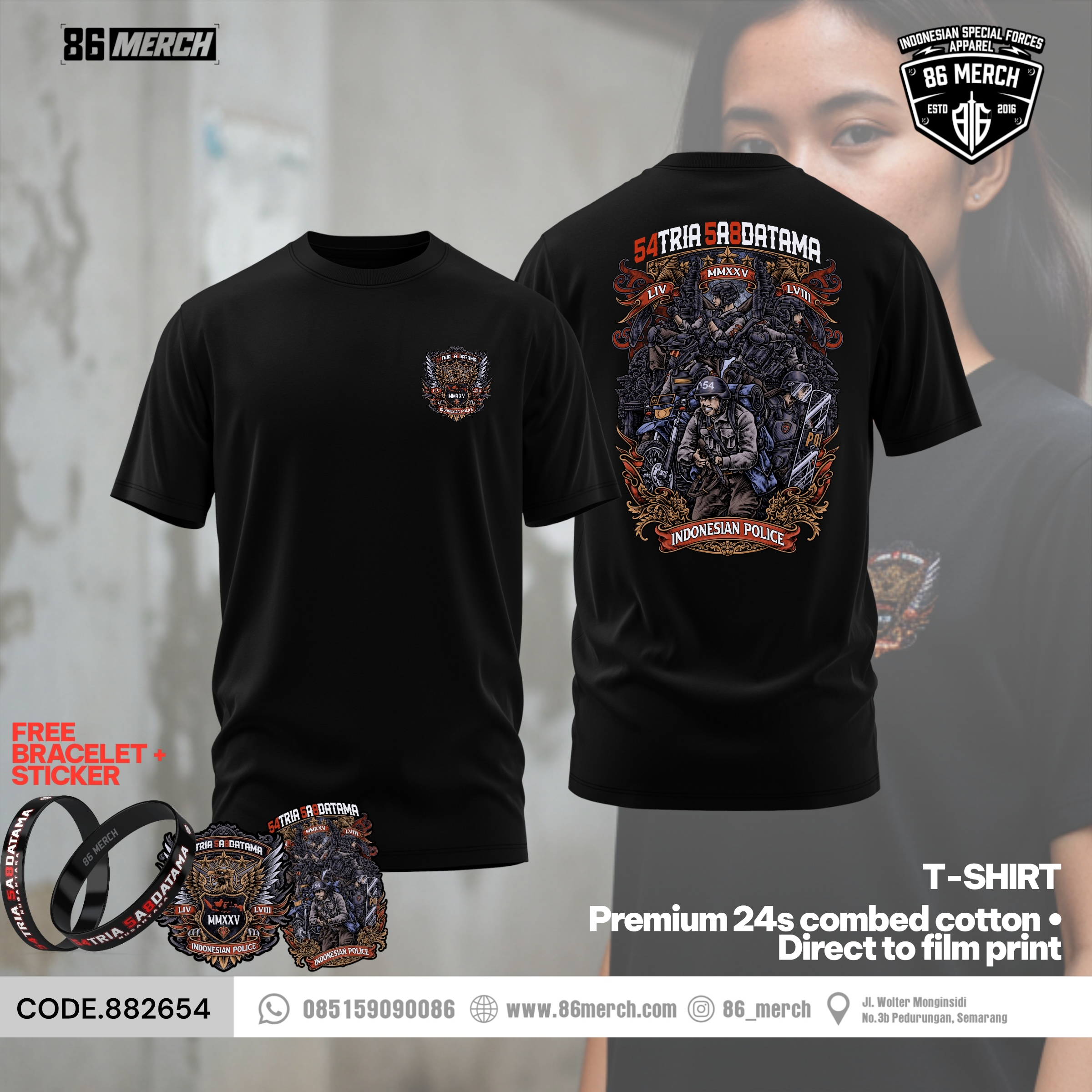 TSHIRT 54TRIA 5A8DATAMA NUSANTARA