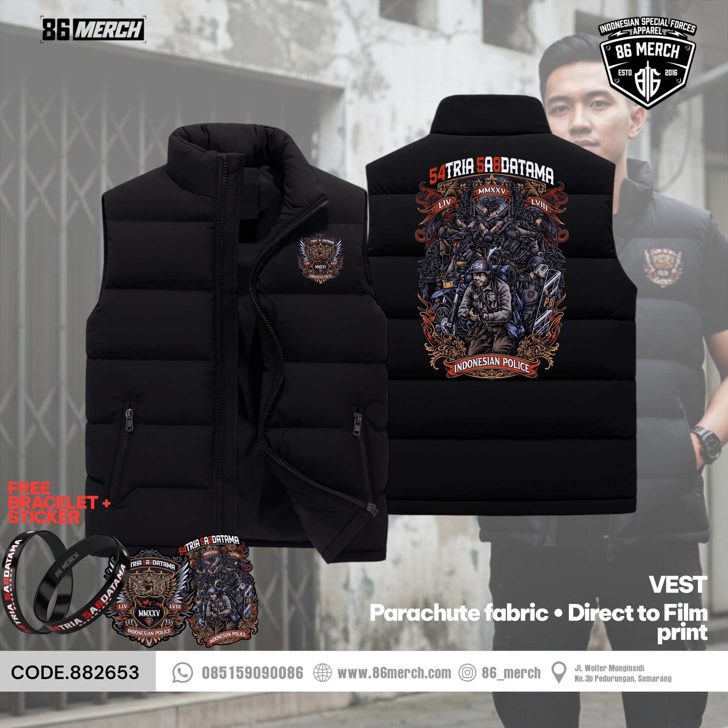 VEST 54TRIA 5A8DATAMA NUSANTARA