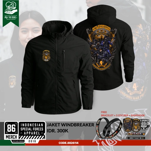 Image of WINDBREAKER SOLIDARITAS 4TH ANNIVERSARY 