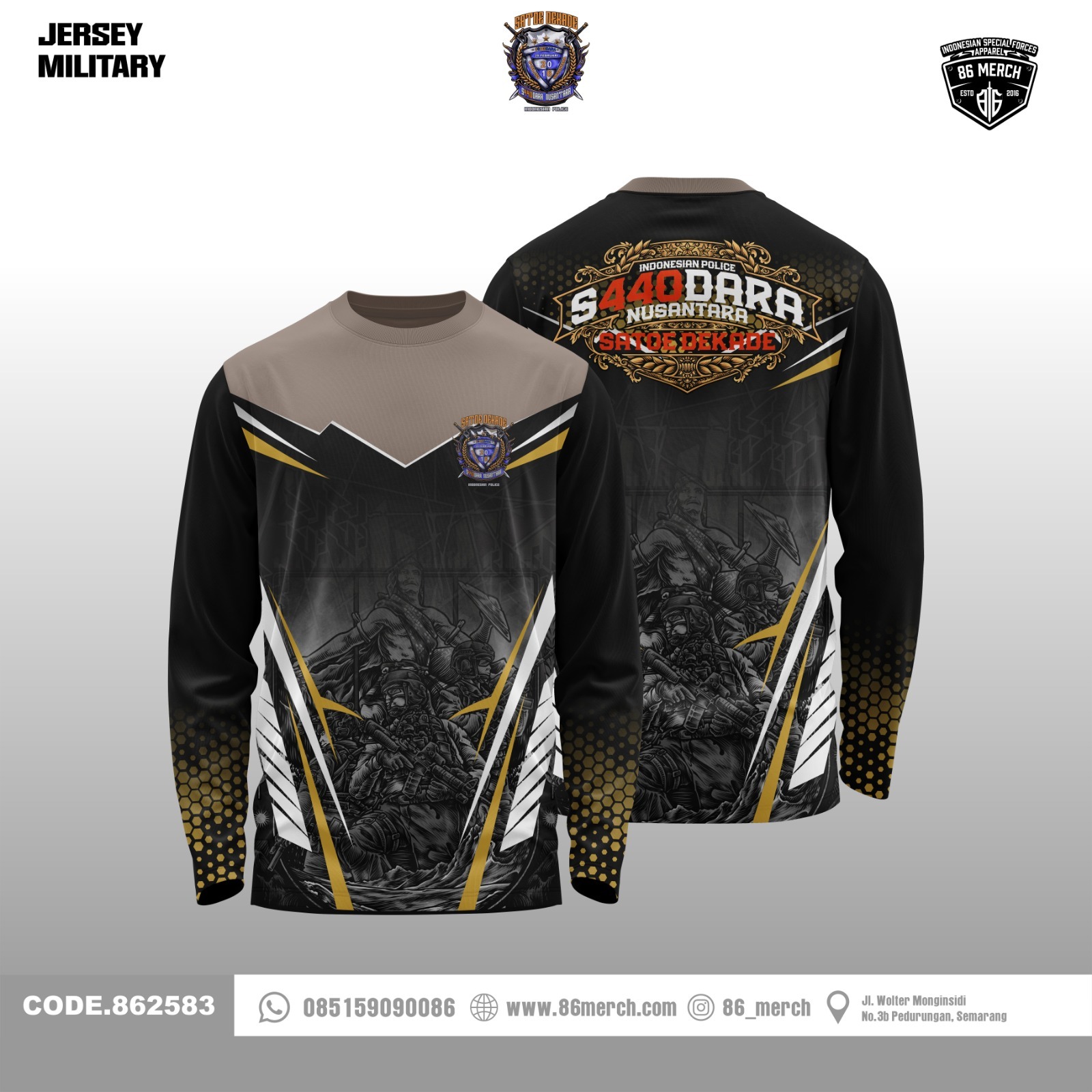 JERSEY PDL S440DARA NUSANTARA 10TH ANNIVERSARY