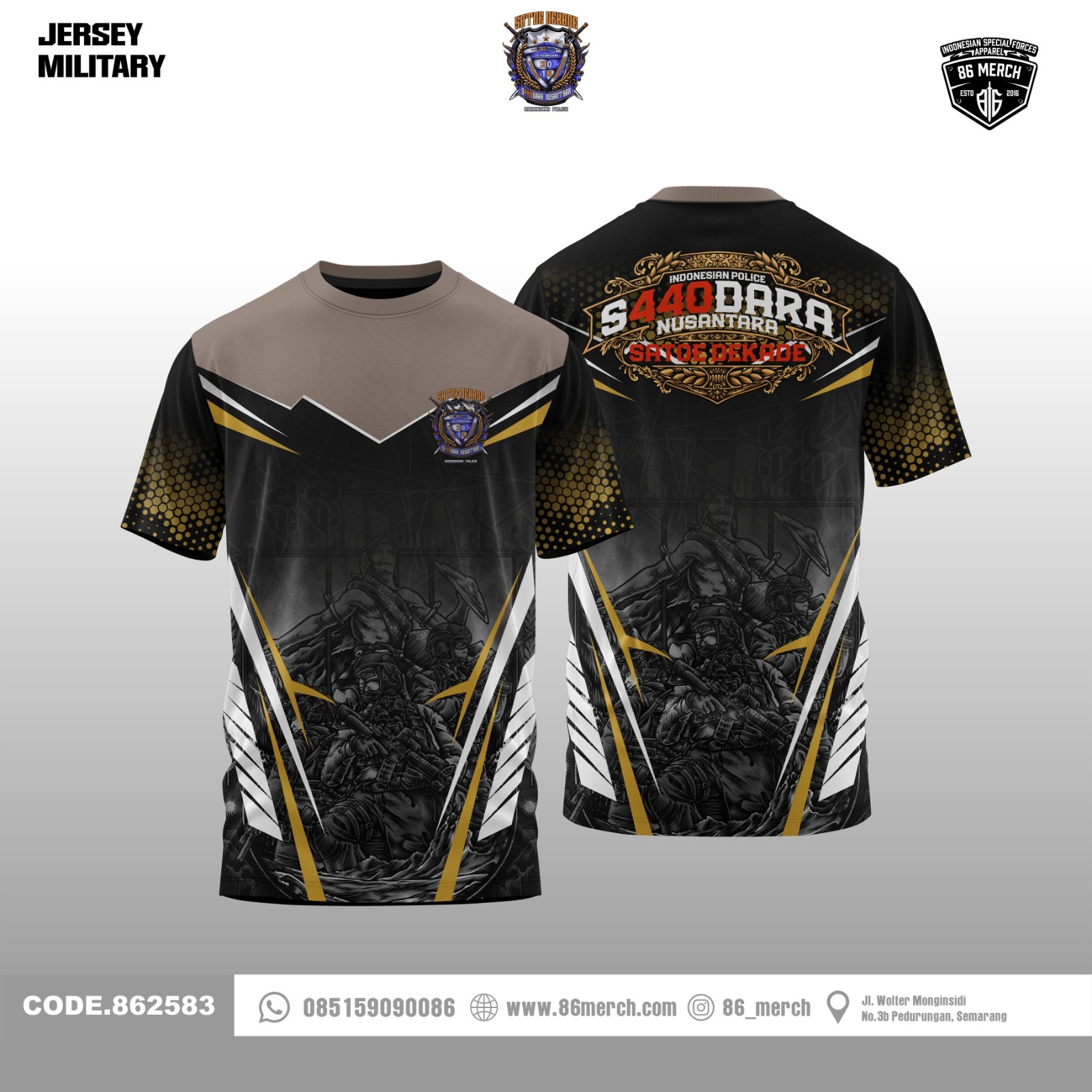 JERSEY PDL S440DARA NUSANTARA 10TH ANNIVERSARY