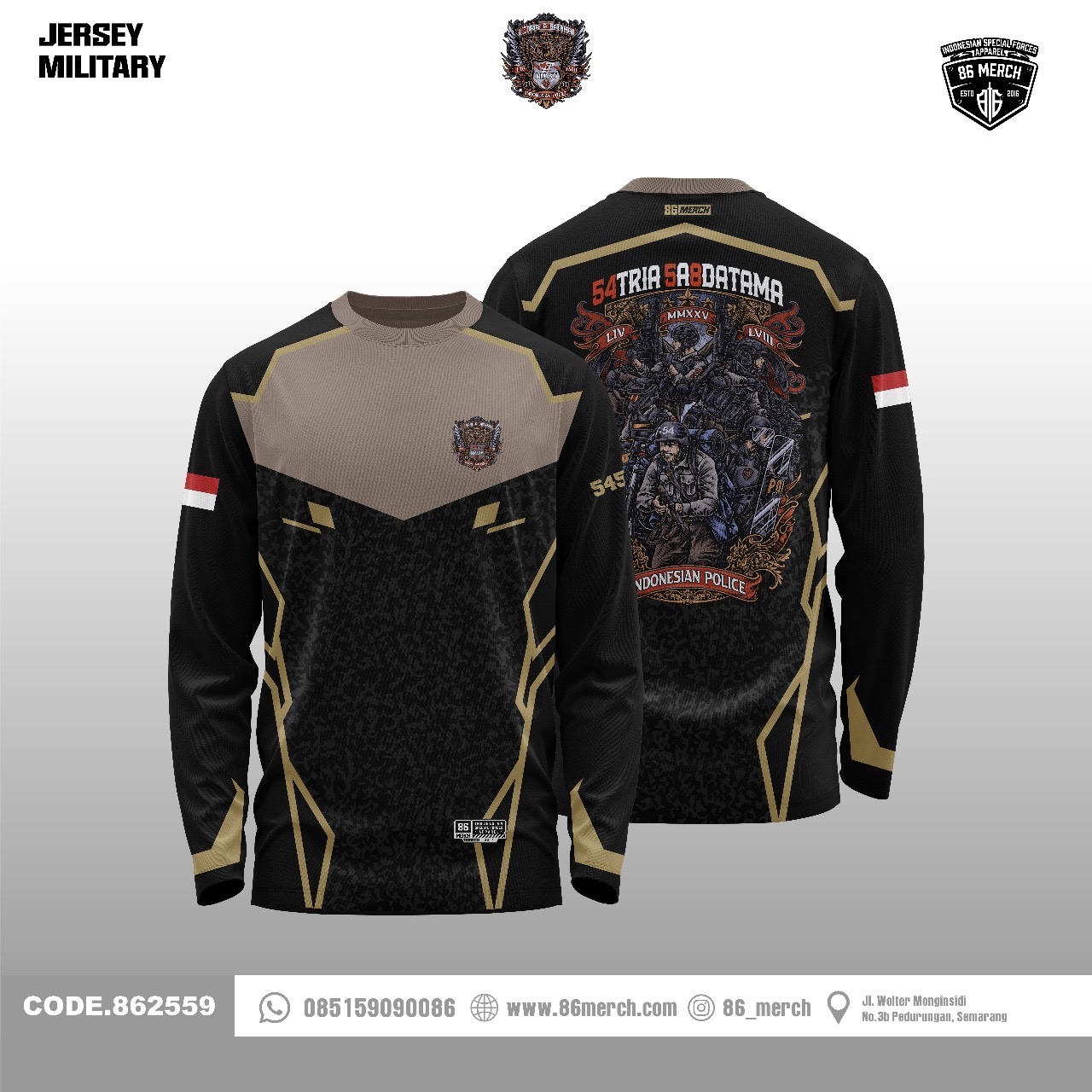 JERSEY O NECK 54TRIA 5A8DATAMA (DALAMAN PDL)