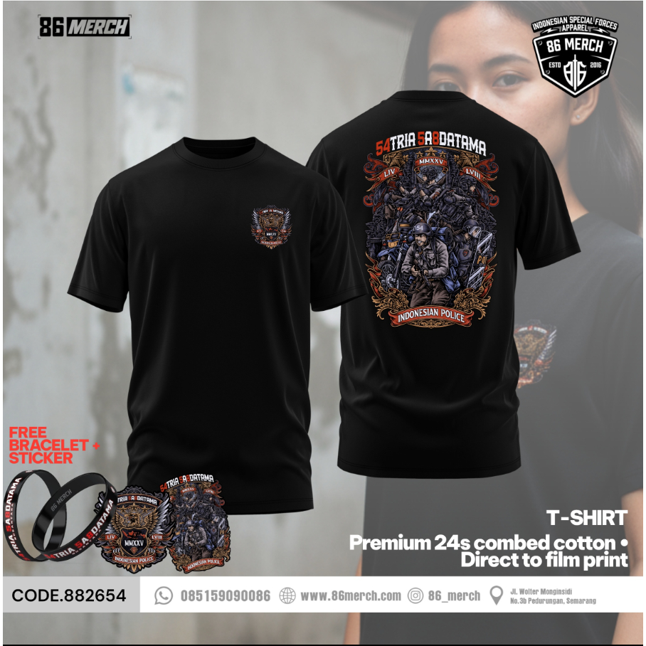 TSHIRT 54TRIA 5A8DATAMA NUSANTARA (882654)