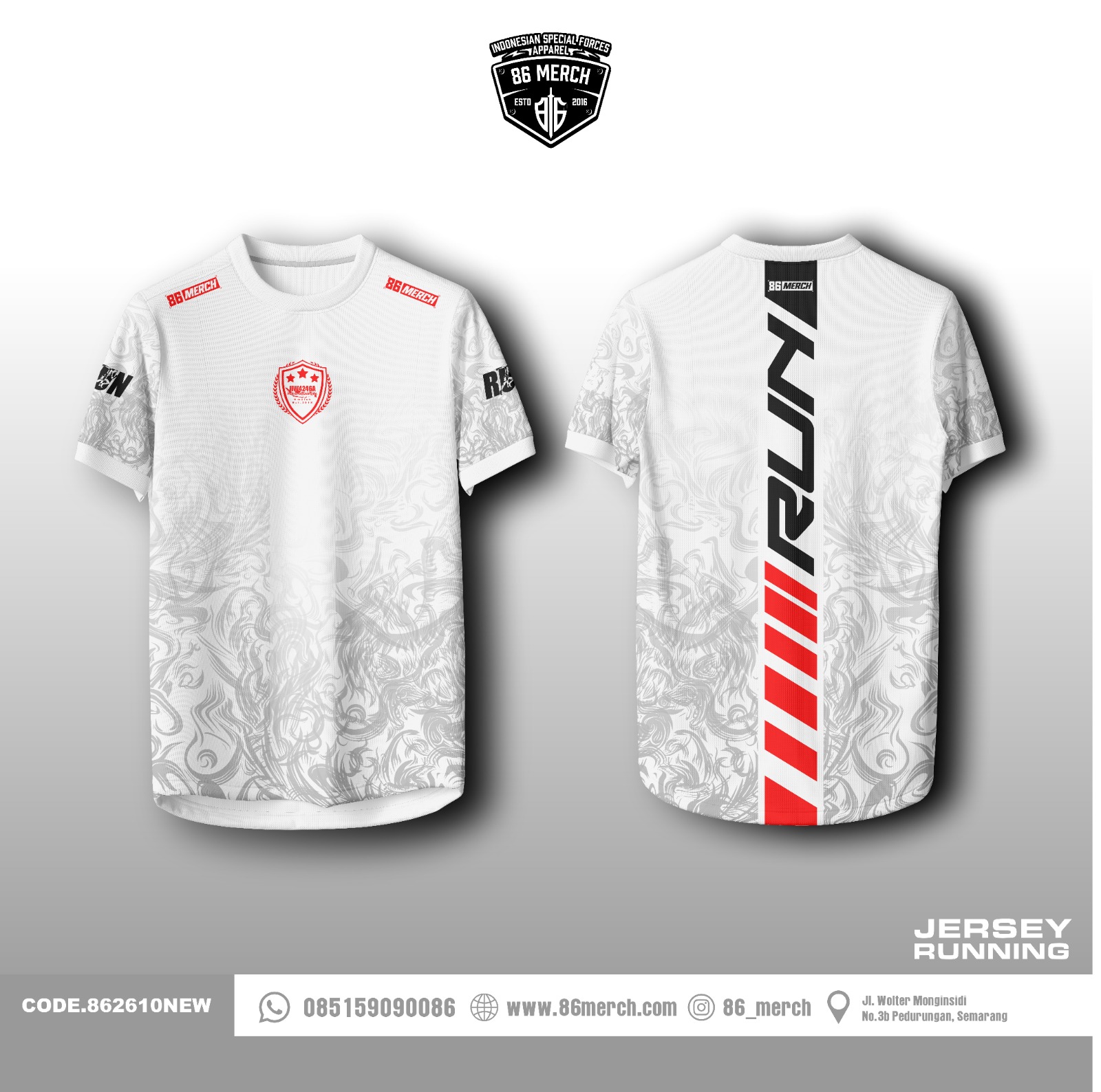 JERSEY RUNING JIWARAGA NUSANTARA