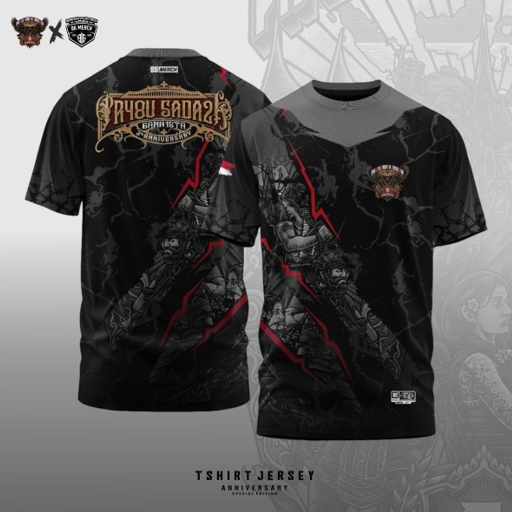 Image of TSHIRT JERSEY PRABU SADARA GANAISTA 3RD ANNIVERSARY