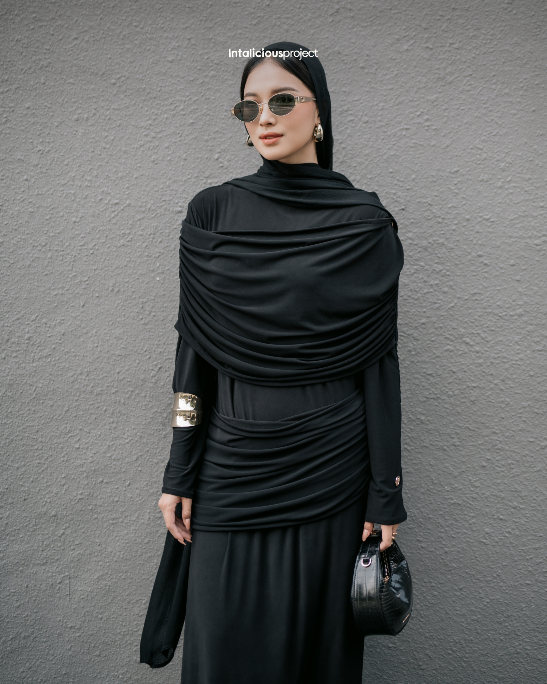 Intaliciousproject - Monalisa Dress in Black