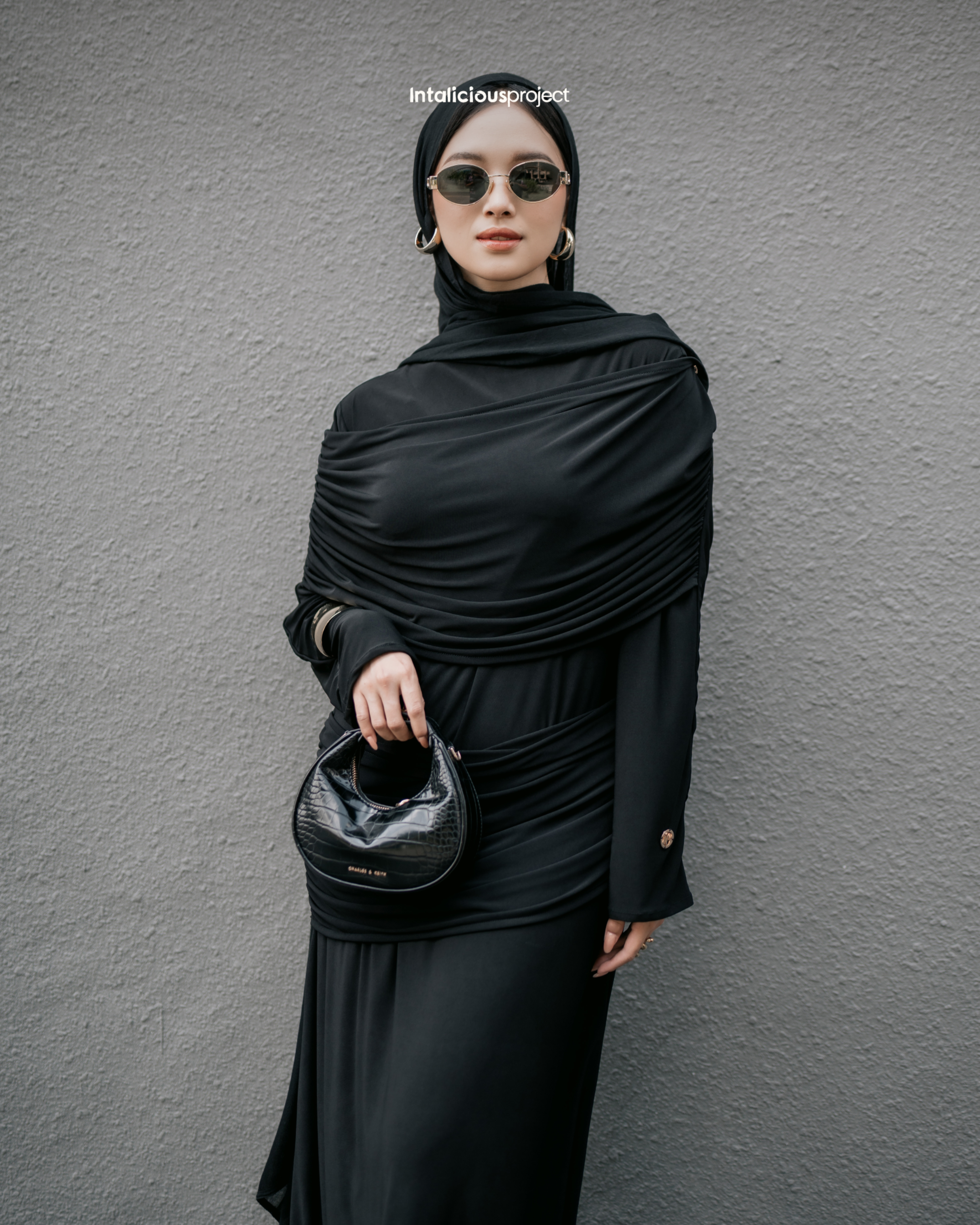 Intaliciousproject - Monalisa Dress in Black