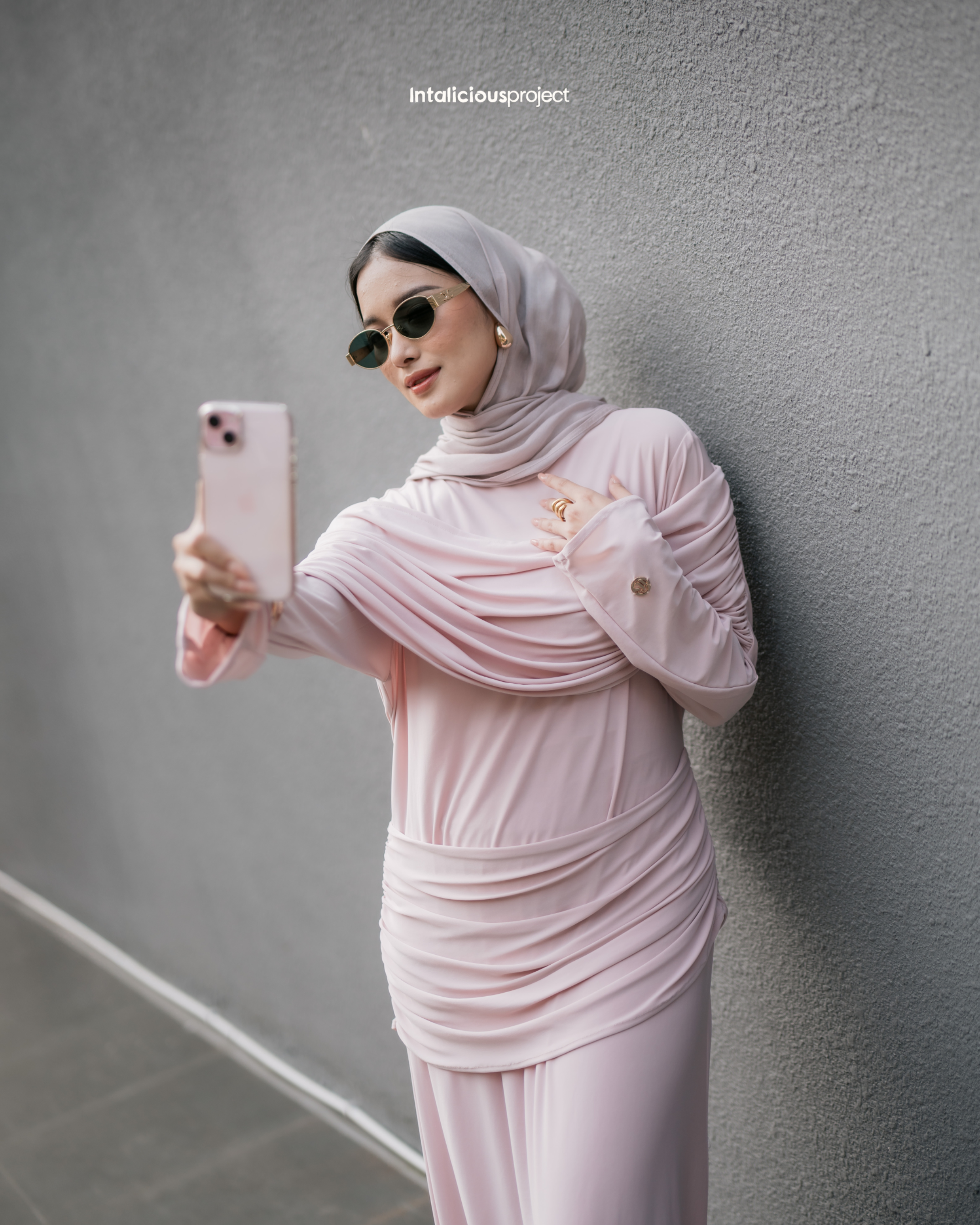 Intaliciousproject - Monalisa Dress in Blush