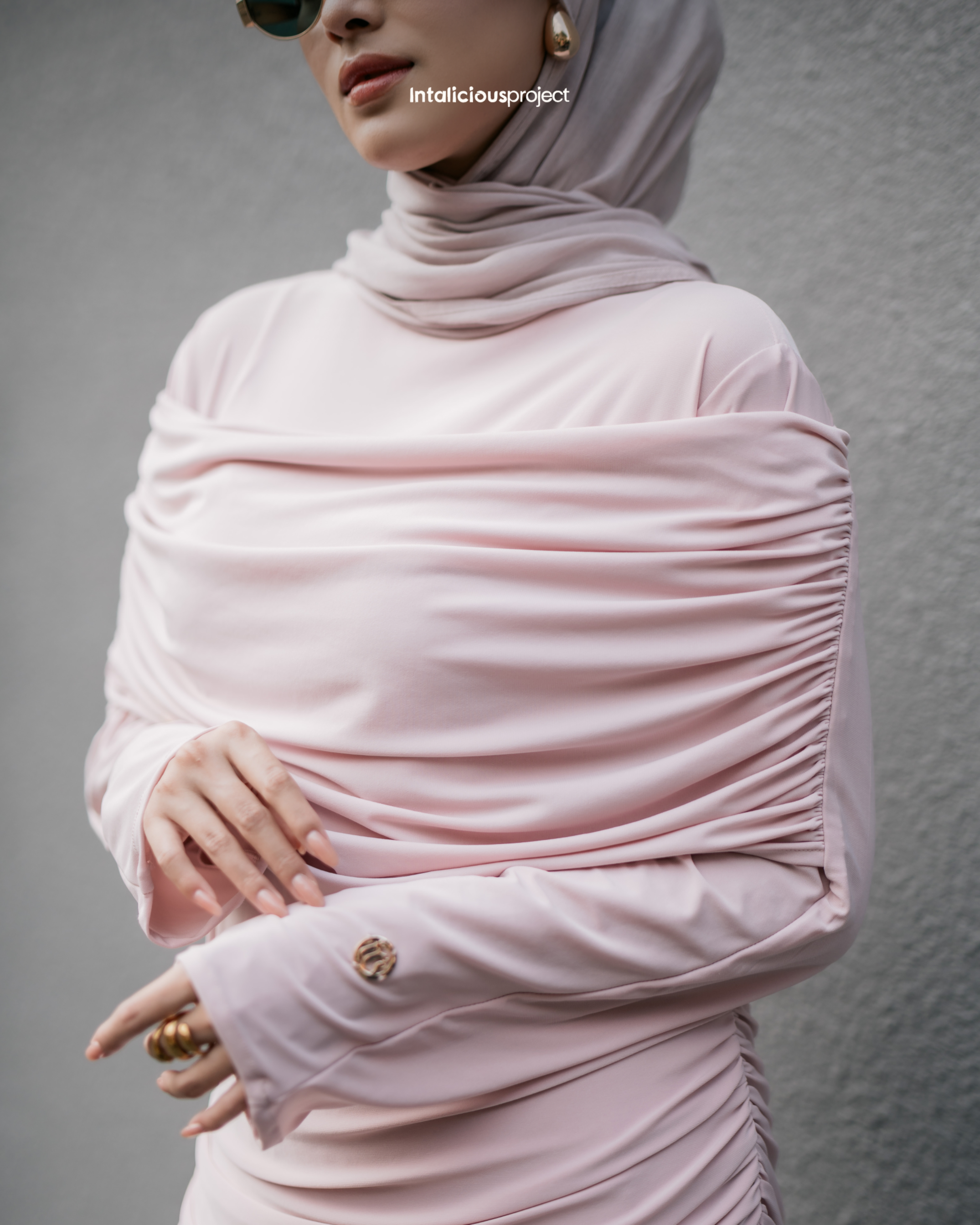 Intaliciousproject - Monalisa Dress in Blush