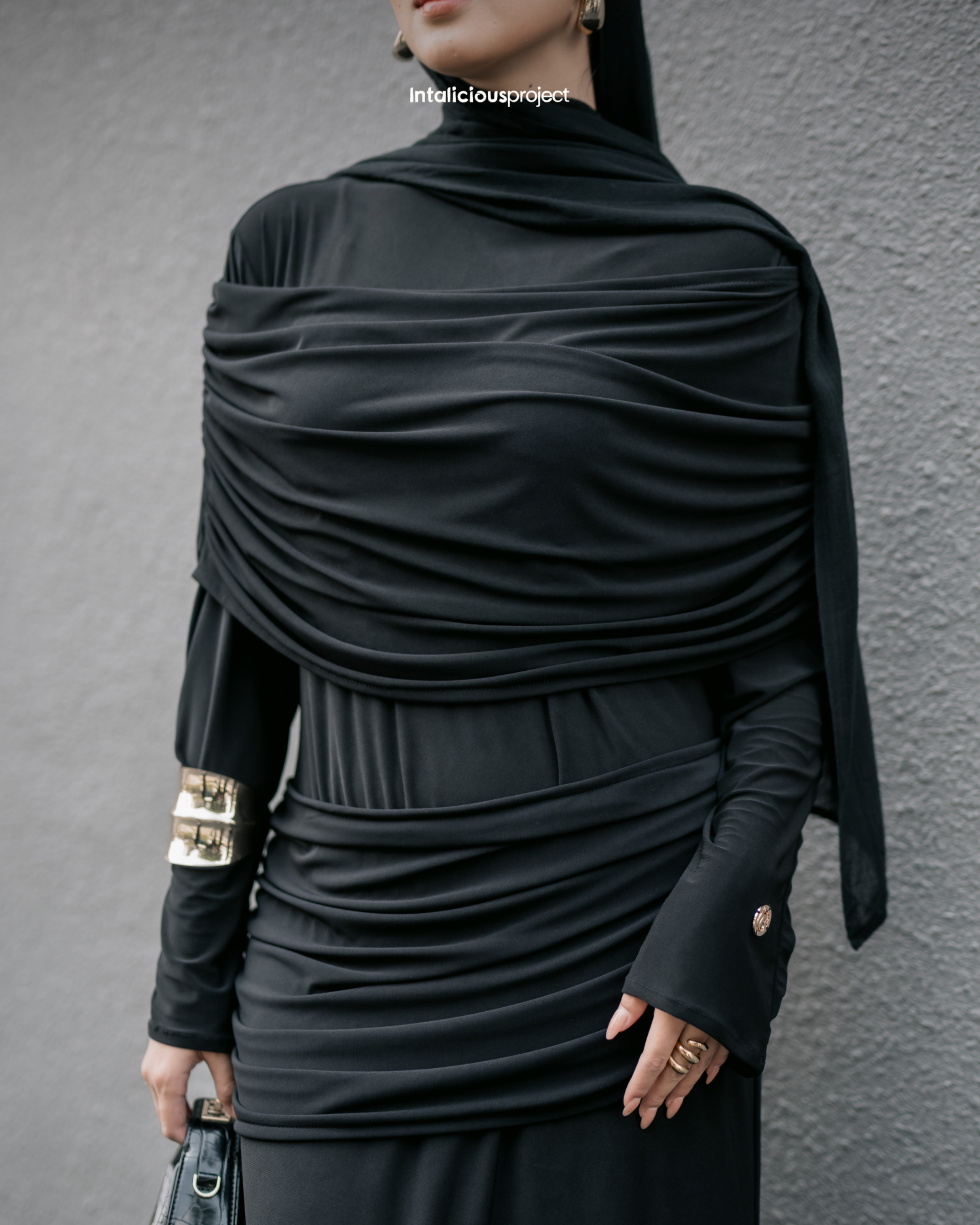 Intaliciousproject - Monalisa Dress in Black