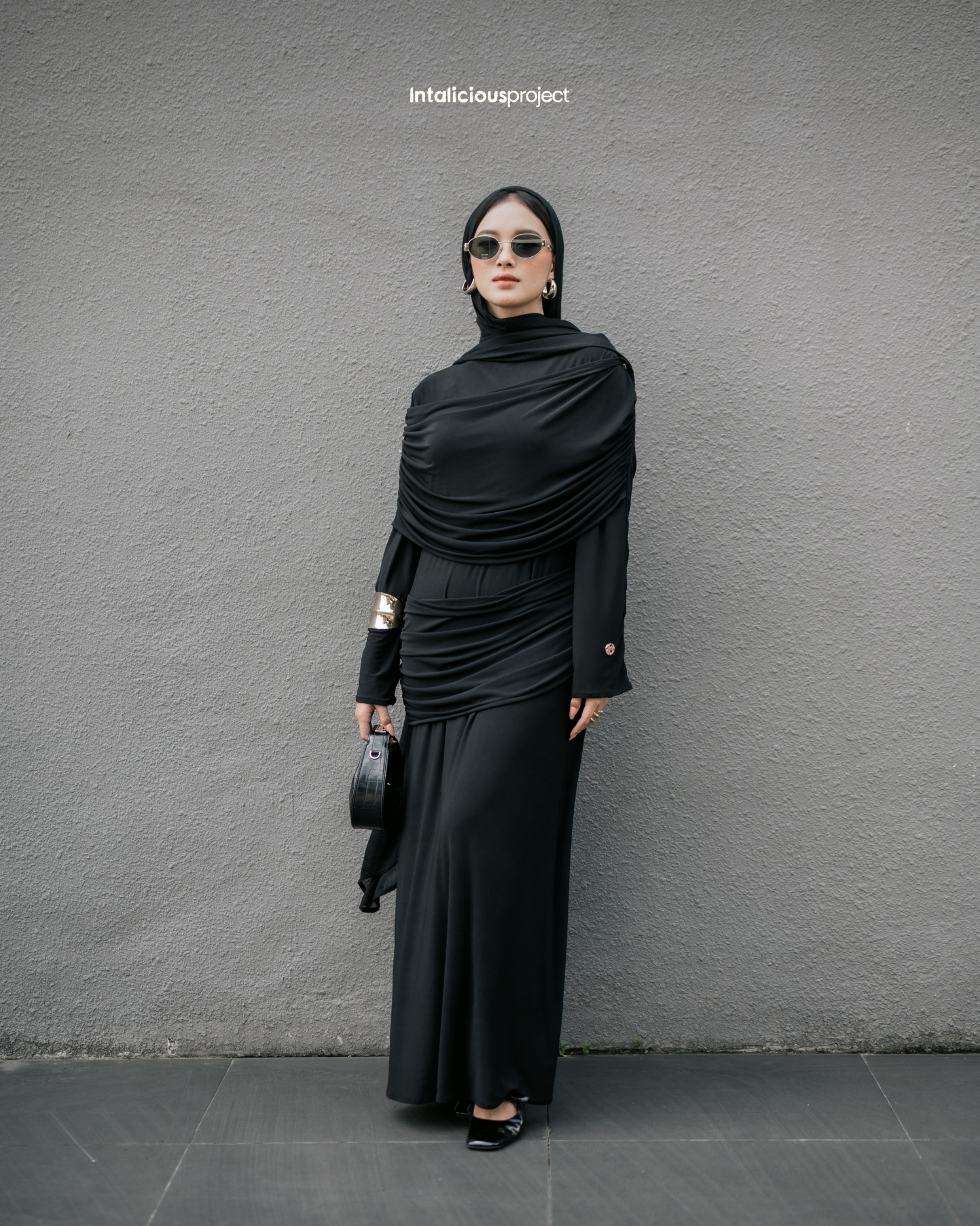 Intaliciousproject - Monalisa Dress in Black