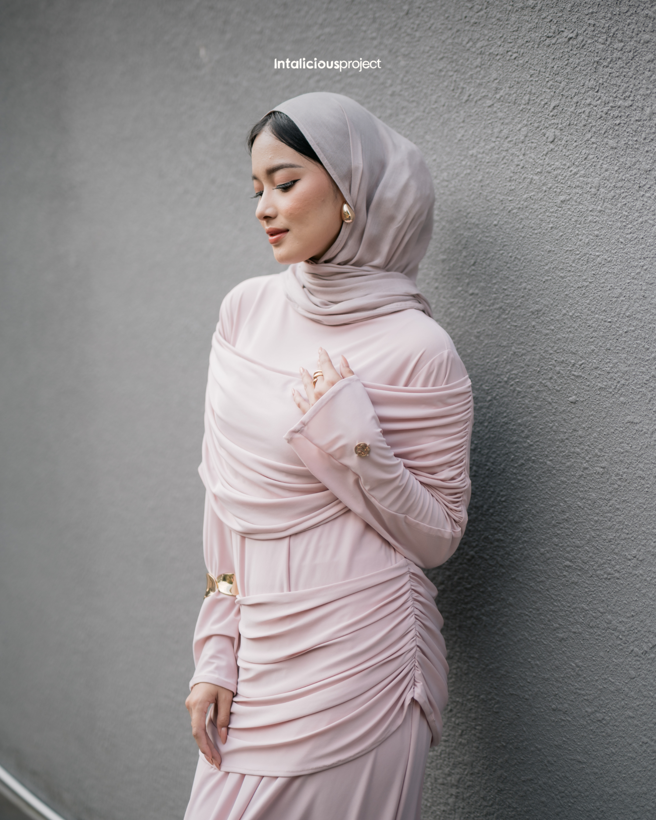 Intaliciousproject - Monalisa Dress in Blush