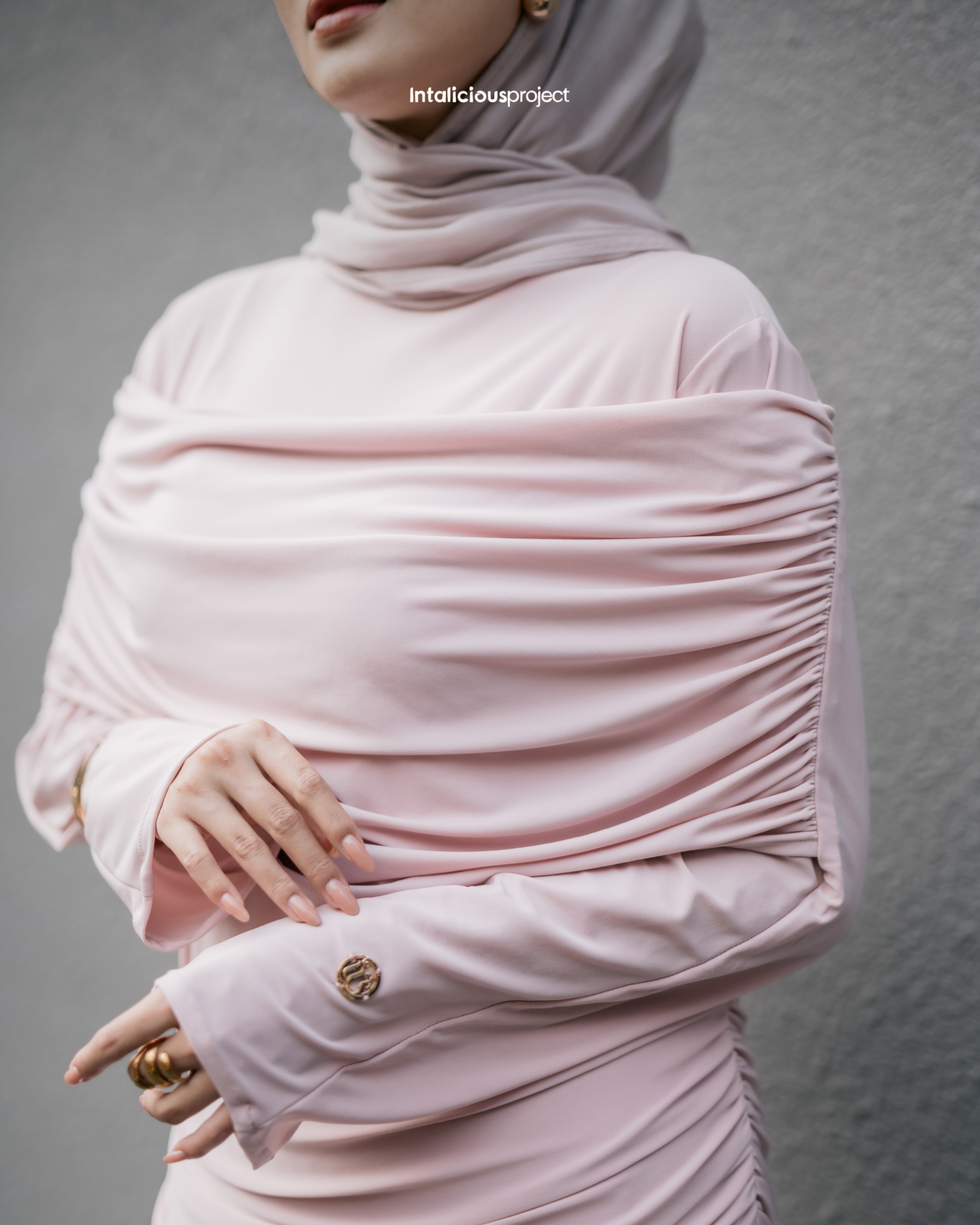 Intaliciousproject - Monalisa Dress in Blush