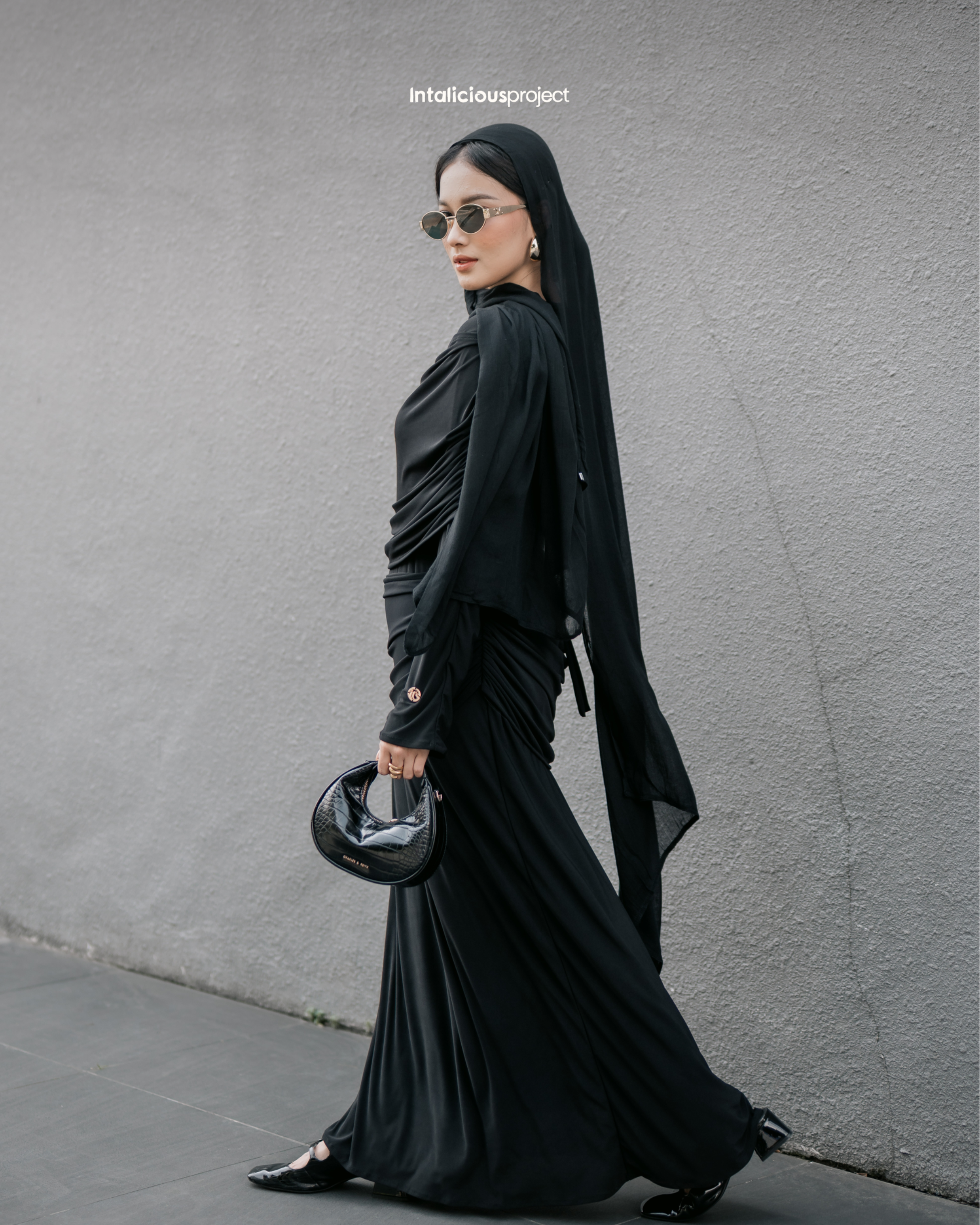 Intaliciousproject - Monalisa Dress in Black
