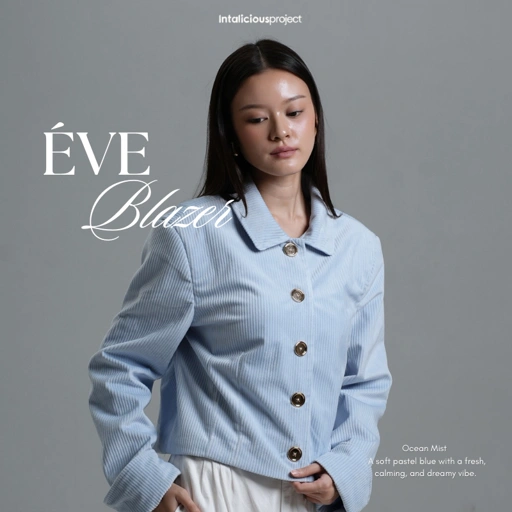 Intaliciousproject - Eve Blazer in Ocean Mist 